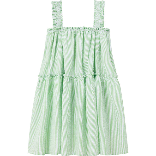 Lucilla Stripe Dress, Green