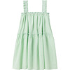 Lucilla Stripe Dress, Green - Dresses - 1 - thumbnail