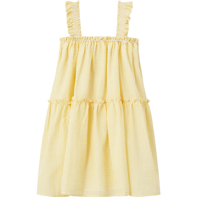 Lucilla Stripe Dress, Yellow