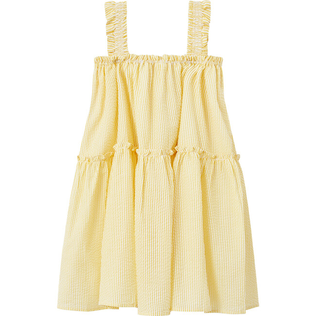 Lucilla Stripe Dress, Yellow