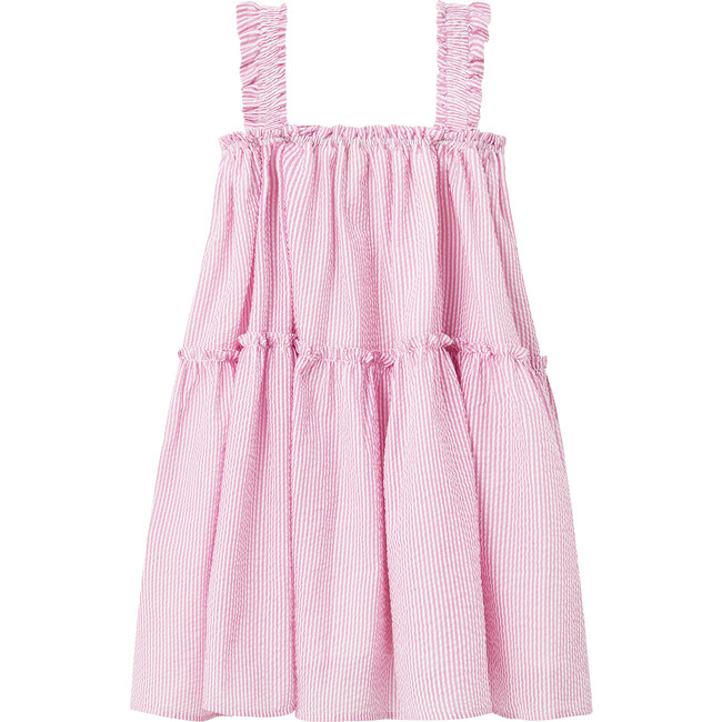 Lucilla Stripe Dress, Pink
