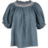 Women's Willow Top, Goblin Blue - Blouses - 1 - thumbnail