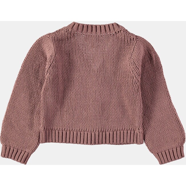 Burlwood Knit Embroidered Cardigan - Cardigans - 2