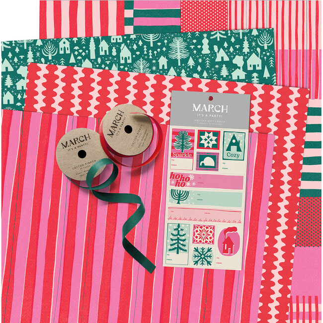 Mingle Gift Wrap Kit