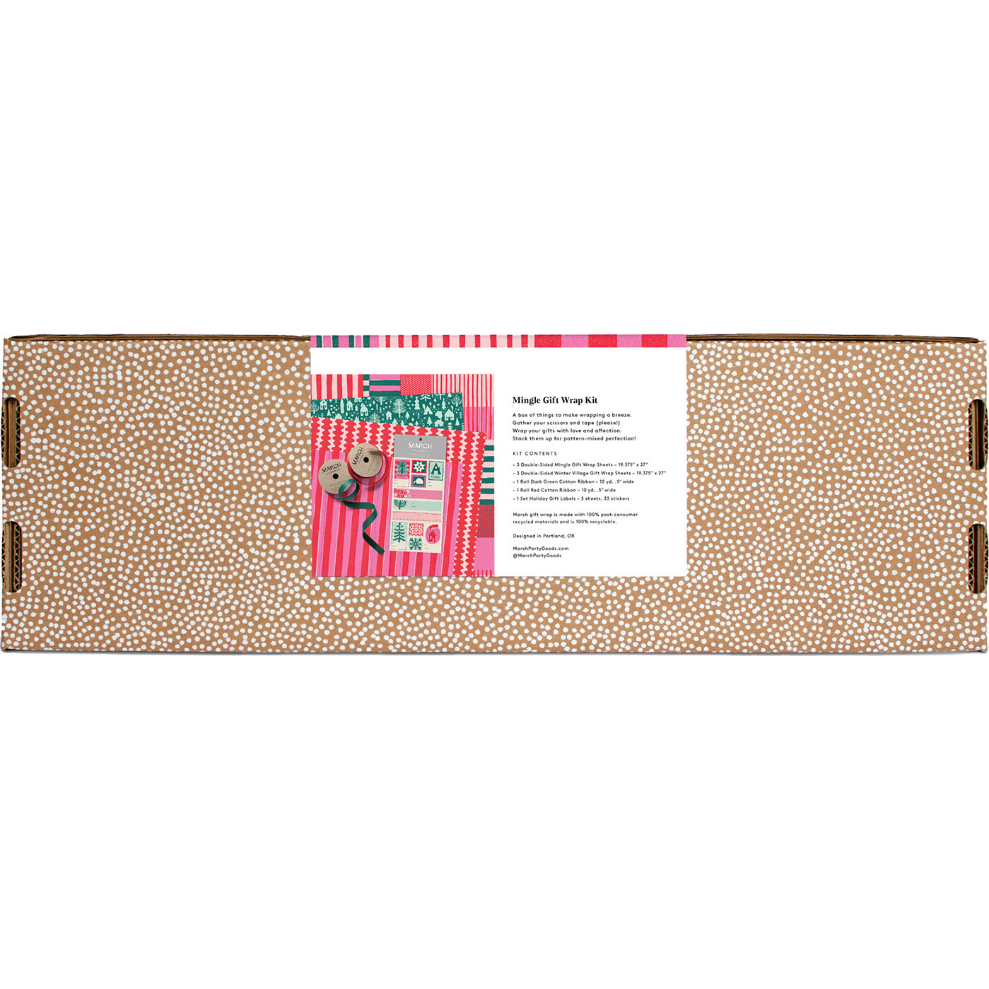 Mingle – Gift Wrap Kit — March Party Goods