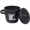Peace Love Snack Happy Snacker - Food Storage - 3
