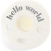 Hello World Bubbi™ Pacifier - Pacifiers - 1 - thumbnail