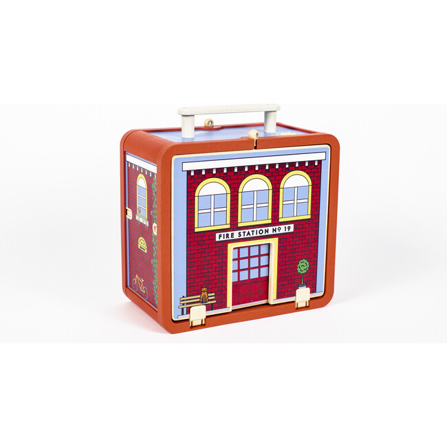 Suitcase Series, Fire House - Woodens - 2