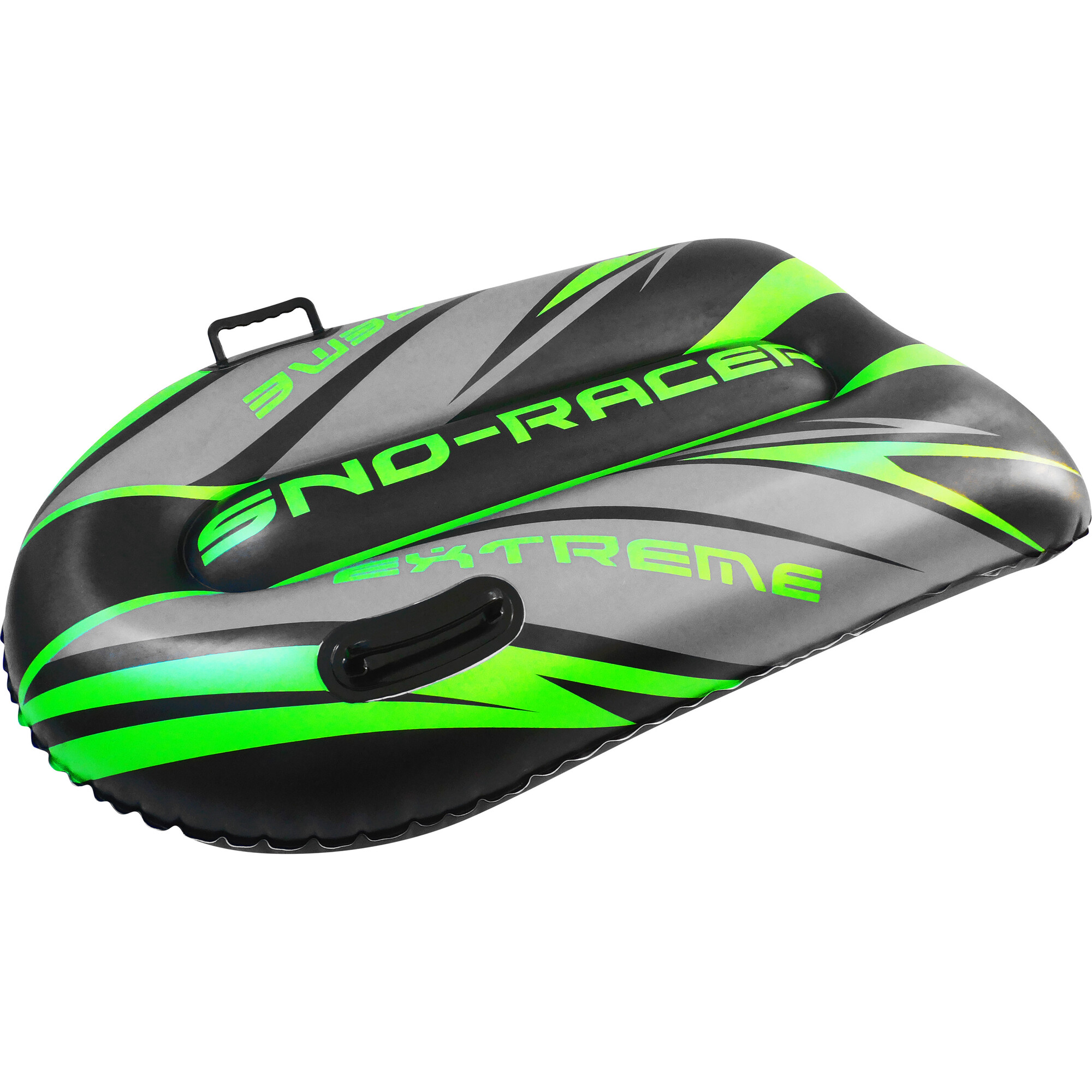 Typhoon Toboggan Snow Sled, Green - Sleds - 1