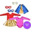 Ultimate Super Hero Costume Gift Set, Red Pink - Costumes - 3