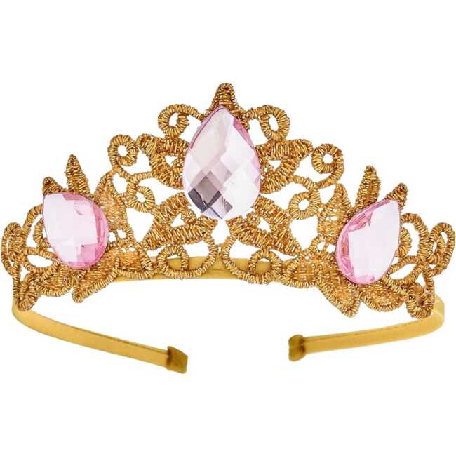 Deluxe Princess Crown & Wand Set, Pink - Costume Accessories - 5