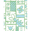 Rita's Kitchen Wallpaper, Green Blue, Removable - Wallpaper - 1 - thumbnail