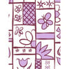 Rita's Kitchen Wallpaper, Maroon Lilac, Removable - Wallpaper - 1 - thumbnail