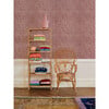 Cable Knit Wallpaper, Mauve, Removable - Wallpaper - 2