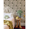 Rita's Kitchen Wallpaper, Charcoal Moss - Wallpaper - 2