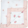 Quilt, Daisies & Strawberries - Blankets - 1 - thumbnail