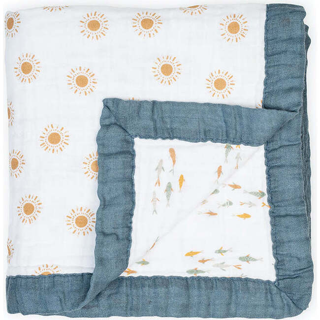 Quilt, Fish & Suns - Blankets - 1