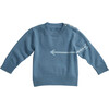 Egg New York x Archer's Bow Arrow Cashmere Crew, Teal - Sweaters - 1 - thumbnail