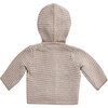 Egg New York x Archer's Bow Cotton Cashmere Links Cardigan, Pink - Sweaters - 2