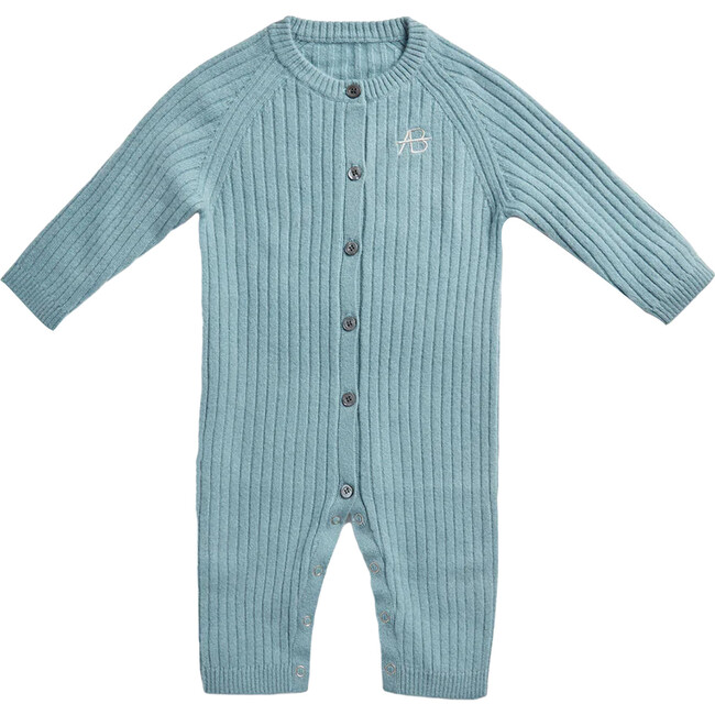 Egg New York x Archer's Bow Cashmere Ribbed Onesie, Patina