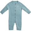 Egg New York x Archer's Bow Cashmere Ribbed Onesie, Patina - Onesies - 1 - thumbnail