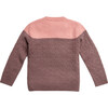 Egg New York x Archer's Bow Cashmere Cable Crew , Pink - Sweaters - 2