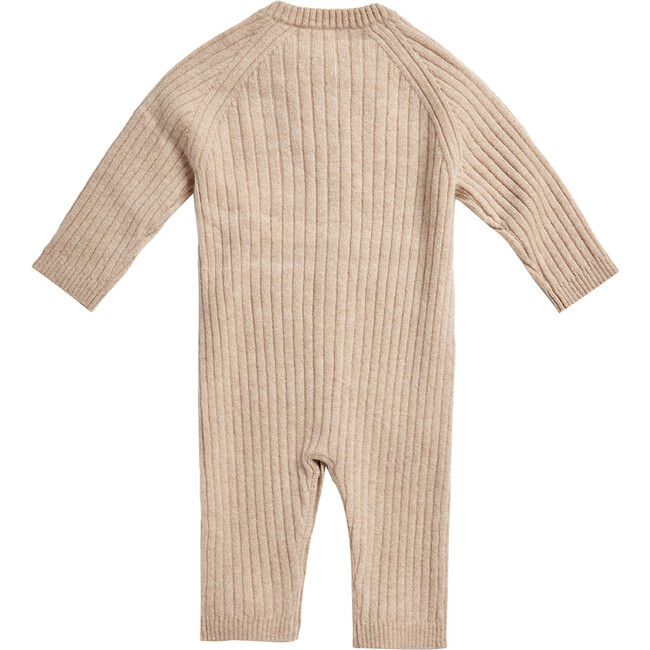 Egg New York x Archer's Bow Cashmere Ribbed Onesie, Natural