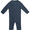 Egg New York x Archer's Bow Cashmere Ribbed Onesie, Navy - Onesies - 2 - thumbnail