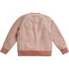 Egg New York x Archer's Bow Cashmere Cotton Stripe Raglan Crew, Pink - Sweaters - 2