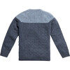 Egg New York x Archer's Bow Cashmere Cable Crew , Blue - Sweaters - 2 - thumbnail