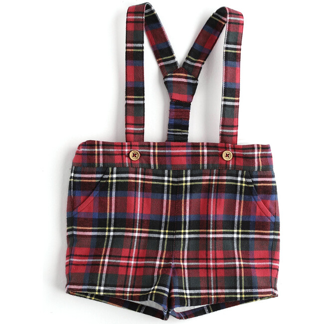 Classic Tartan Baby Bloomers, Red