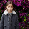 Elegant Dress Coat, Grey - Coats - 2