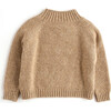 Eiffel Tower Knit Sweater, Beige - Sweaters - 3