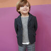 Blazer, Charcoal Grey - Blazers - 2
