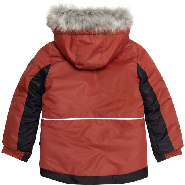 Two Piece Snowsuit, Red And Khaki & Camo - Snowsuits - 5