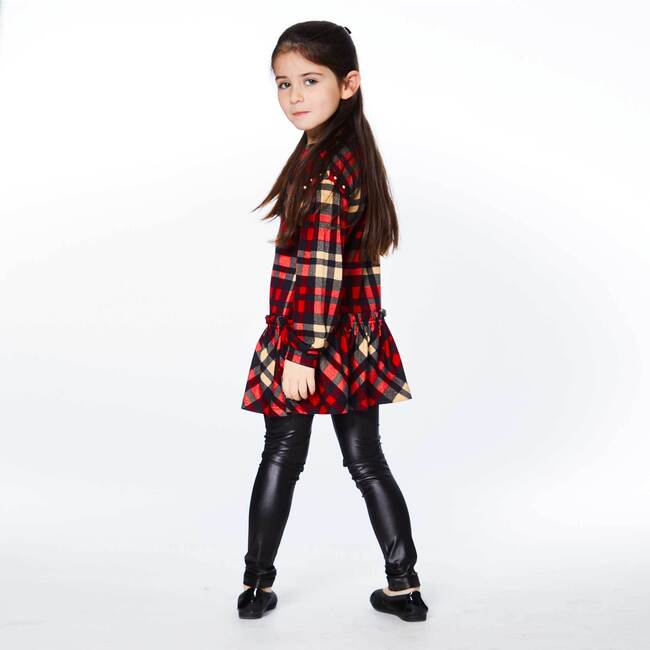 Tunic And Legging Set, Plaid - Mixed Apparel Set - 5