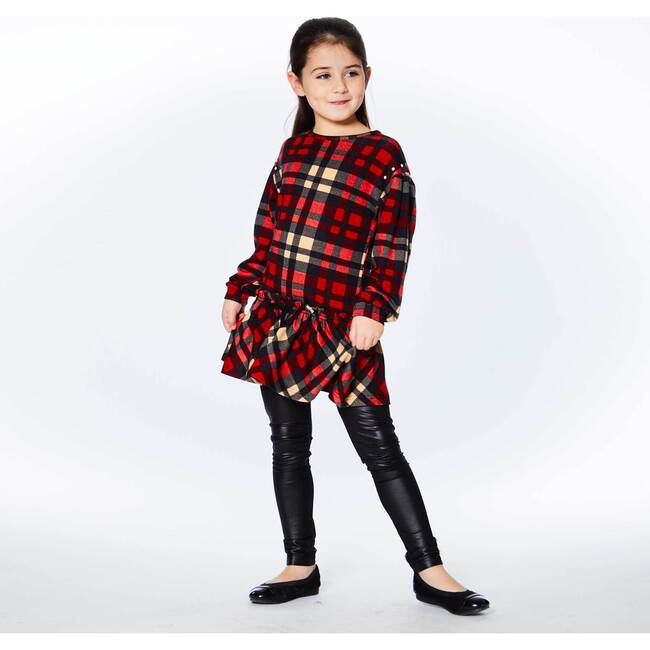 Tunic And Legging Set, Plaid - Mixed Apparel Set - 6