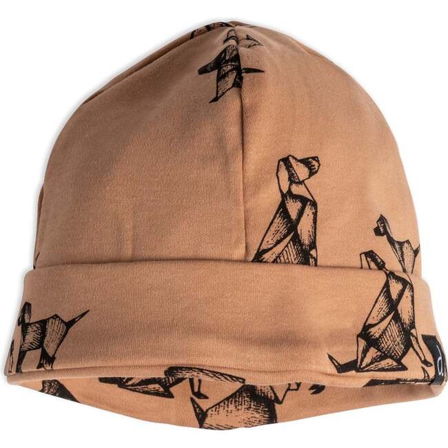 Organic Cotton Hat And Bib Set, Printed Dogs - Hats - 2