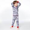 Organic Cotton Christmas Family Two Piece Printed Pajama Set, Deer And Trees - Pajamas - 4