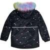 Two Piece Snowsuit, Butterflies And Iridescent Rainbow Print - Snowsuits - 5