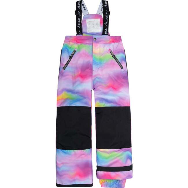 Two Piece Snowsuit, Butterflies And Iridescent Rainbow Print - Snowsuits - 7