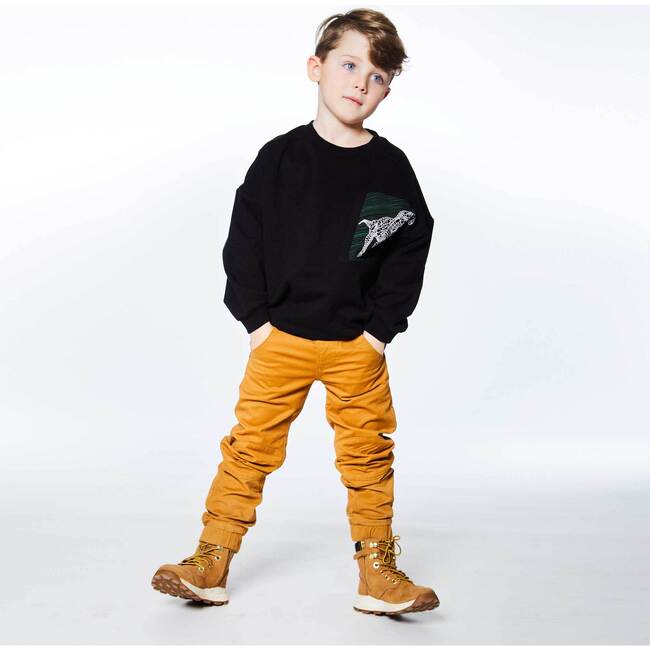 Fleece Top, Printed Dinosaurs - Sweatshirts - 5