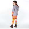 Hooded Knitted Long Sleeve Dress, Printed With Poodle - Dresses - 6