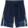Athletic Short, Royal Blue Orange White Iron Blue - Shorts - 1 - thumbnail