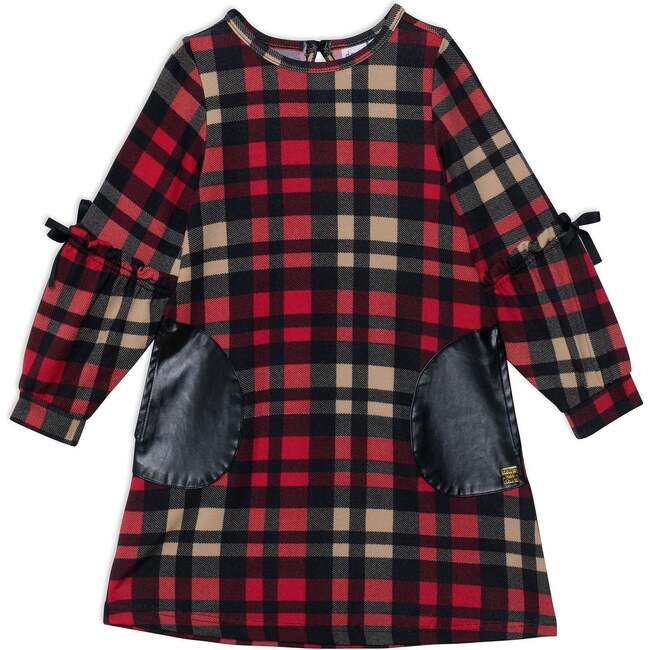 Dress With Long Sleeves, Plaid