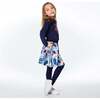 Flared Skirt, Printed Weasels - Skirts - 5