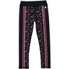 Athletic Legging Light Pink, Printed Flowers - Leggings - 1 - thumbnail