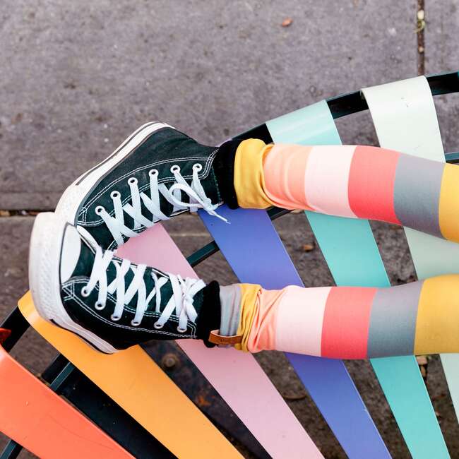 Legging, Printed Striped - Leggings - 3