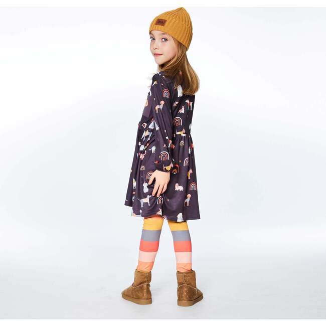 Legging, Printed Striped - Leggings - 4