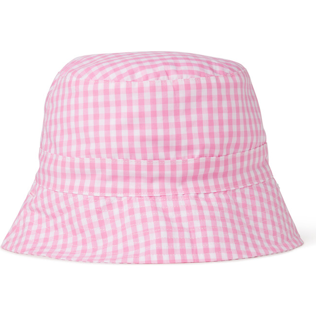Blake Baby Reversible Bucket Hat Seersucker, Lilly's Pink Seersucker - Hats - 2